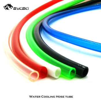 Bykski PC de Resfriamento de Água Mangueira de PVC Tubo Macio PipeTubing 13X19MM Branco/Transparente/Vermelho/Preto/Azul. Multicolors 1M