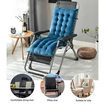 Cadeira de Almofada de Cadeira de Almofada de Cadeira de Almofada Lavável Office Longa Cadeira de Almofada para o Interior para o Exterior