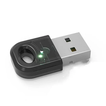 Home Office de Transmissão de Dados do Transmissor Adaptador USB Dongle Para o alto-Falante do PC Plástico compatível 5.0 Mouse sem Fio