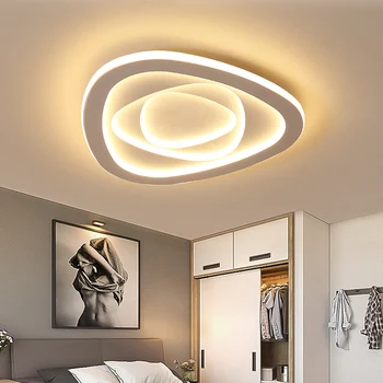 LED moderna Lustre para Sala de estar, Quarto Lustre de teto luzes LED de montagem em Superfície Casa dispositivos Elétricos de Iluminação AC110V/220V