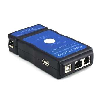 Testador de cabo de LAN USB RJ45 RJ11/RJ12 Ethernet CAT5 UTP Testador de Cabo Apropriado para a Construção de Site
